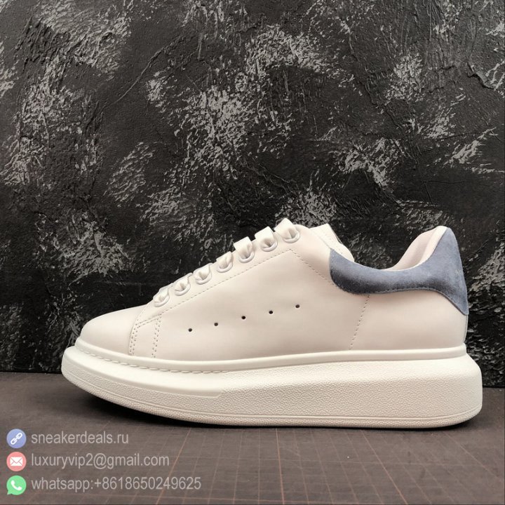 Alexander McQueen Unisex Sneakers PELLE S GOMMA 462214 WHFBU Light Blue